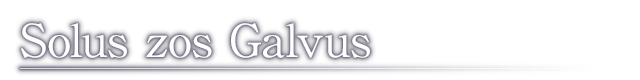 Solus zos Galvus